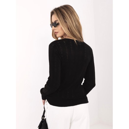 Sweter-D90186AK90993A-czarny 1