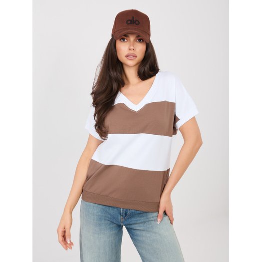 Bluzka-RV-BZ-A1214.89-biało-brązowy 1