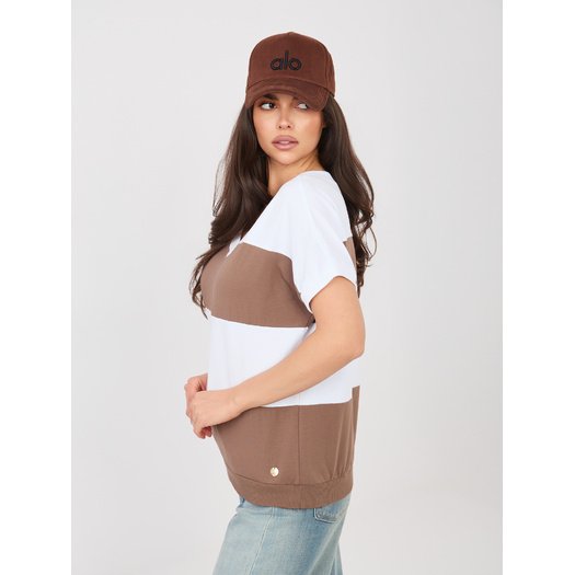 Bluzka-RV-BZ-A1214.89-biało-brązowy 4