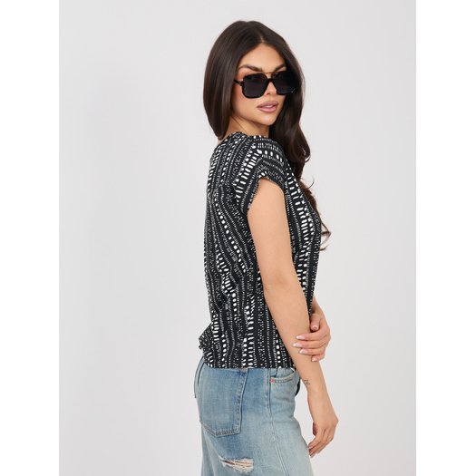 T-shirt-D12110M02646F-czarny 2