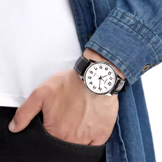 CASIO MEN S WATCH MTP-1303L-7BVDF (zd021f) + BOX
