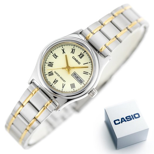 CASIO WOMEN S WATCH LTP-V006SG-9B + BOX 3