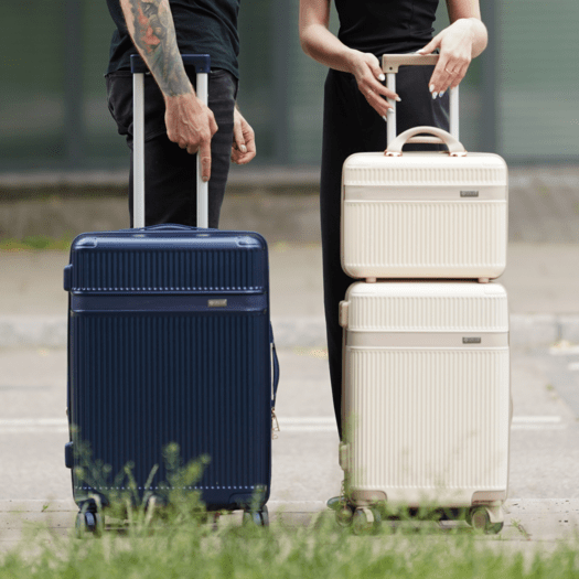 SUITCASE M 24   STL945 ABS DARK GREY
