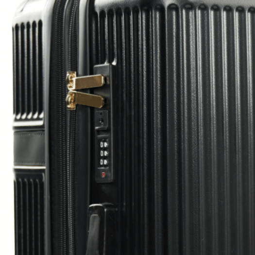SUITCASE M 24   STL945 ABS DARK GREY
