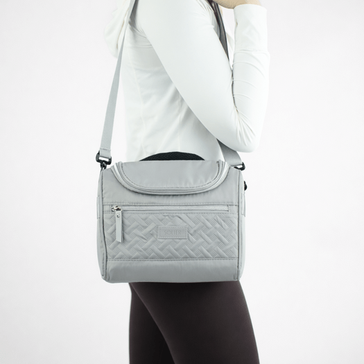 Torba weekendowa podr&oacute;żna sk&oacute;rzana Solier SL39 Astrin czarna 2