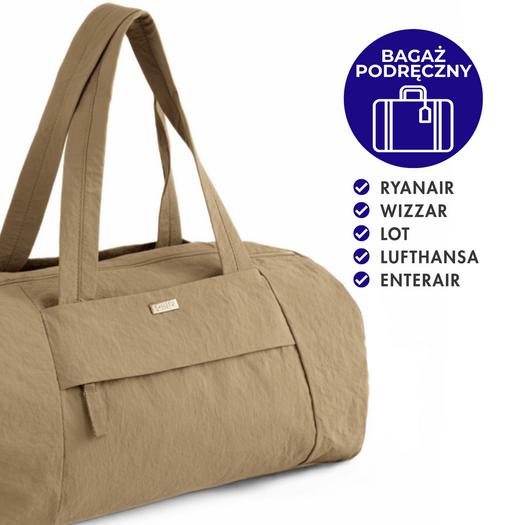 Sports Fabric Fitness Bag Solier FB52 Lunea &ndash; Beige 1