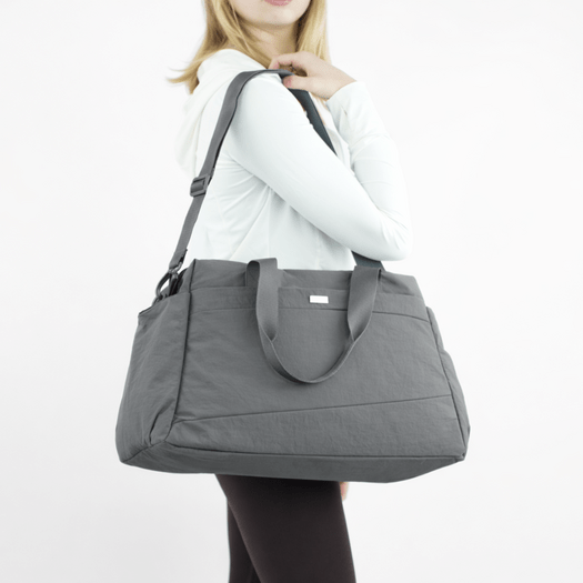 Women&rsquo;s Fabric Sports Fitness Bag Solier FB54 Eloa &ndash; Grey 3