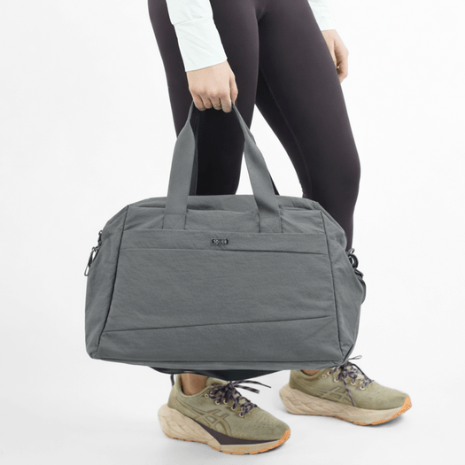 Women&rsquo;s Fabric Sports Fitness Bag Solier FB54 Eloa &ndash; Grey 8
