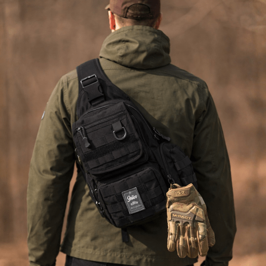 Tactical Military Backpack Shoulder Bag Solier SV25 Recon &ndash; Black 2