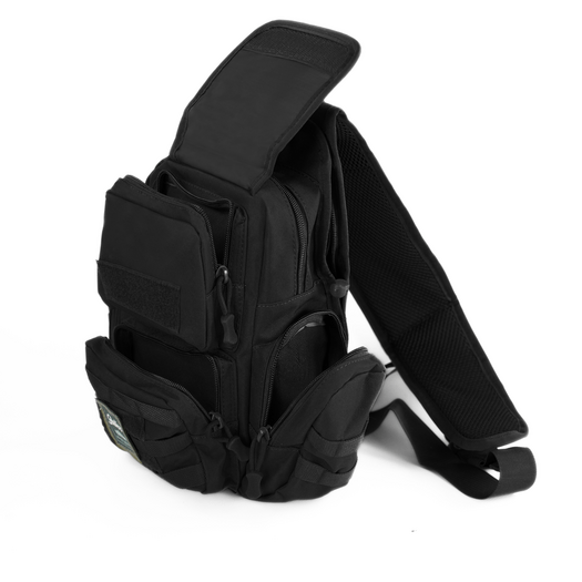 Tactical Military Backpack Shoulder Bag Solier SV25 Recon &ndash; Black 3