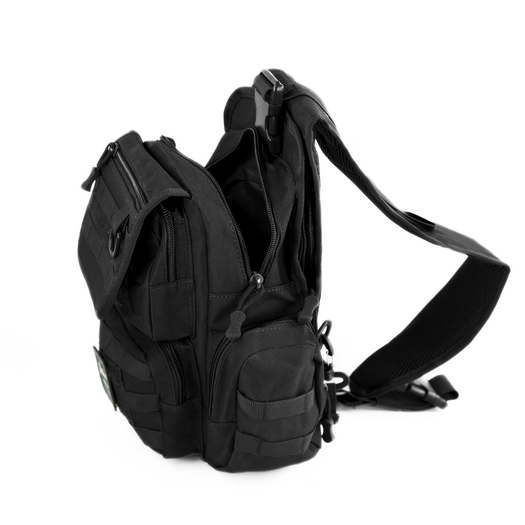 Tactical Military Backpack Shoulder Bag Solier SV25 Recon &ndash; Black 6