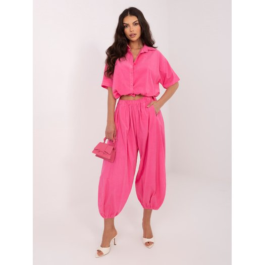 Spodnie-IT-SP-FL10309-1.91-ciemny r&oacute;żowy