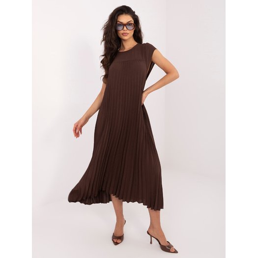 Sukienka-IT-SK-19552.72-ciemny brązowy 3