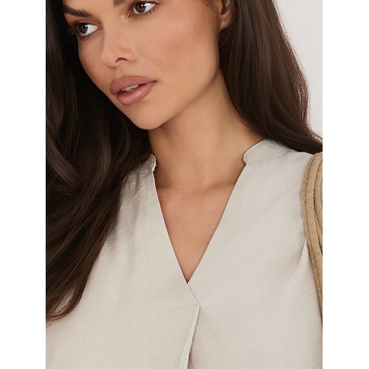 Bluzka-D60103M11235B2-jasny beżowy 4