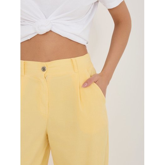 Spodnie-IT-SP-FL8916-1.60-jasny ż&oacute;łty 4