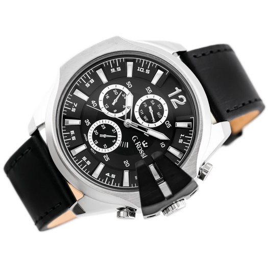 ZEGAREK G. ROSSI - E6122A - EXCLUSIVE (zg249b) + BOX