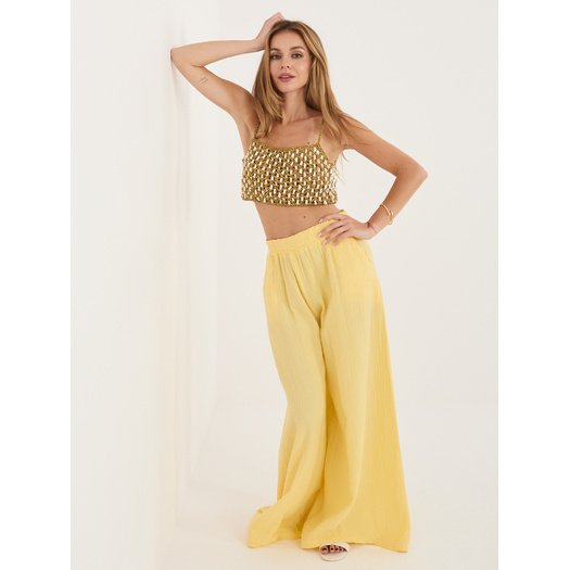 Spodnie-MI-SP-2563.02-jasny ż&oacute;łty