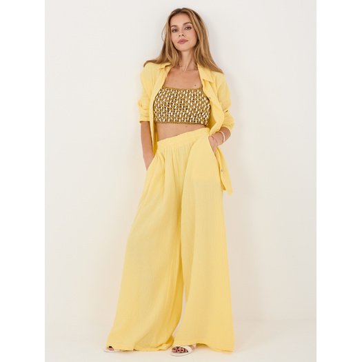Spodnie-MI-SP-2563.02-jasny ż&oacute;łty 5