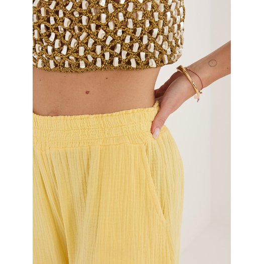 Spodnie-MI-SP-2563.02-jasny ż&oacute;łty 2