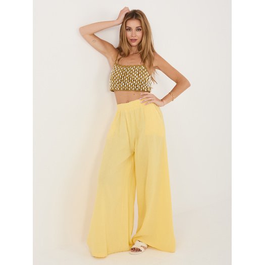 Spodnie-MI-SP-2563.02-jasny ż&oacute;łty 3