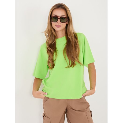 T-shirt- RV-TS-A1089.87-jasny zielony