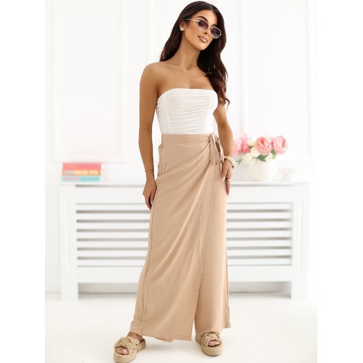 Spodnie-CS-SP-XYS3376.96-camelowy 3