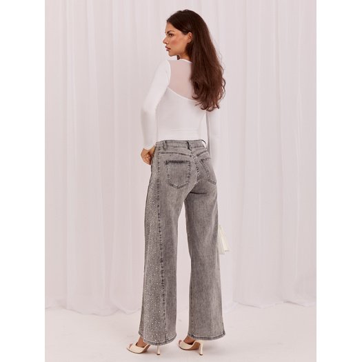 Spodnie jeans-IR-SP-TK519.78-szary 5