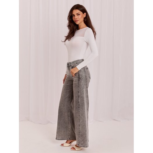 Spodnie jeans-IR-SP-TK519.78-szary 3