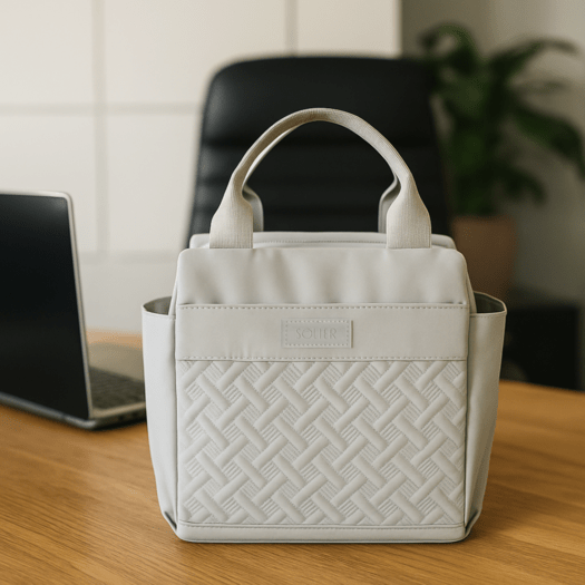 Torba weekendowa podróżna skórzana Solier SL39 Astrin czarna