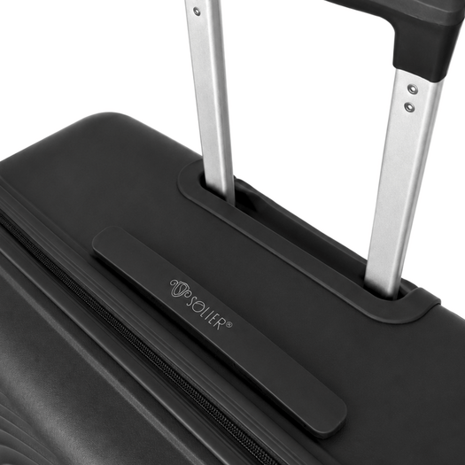 Extra-Large Solier XXL TORIDE 31  Black PP Suitcase