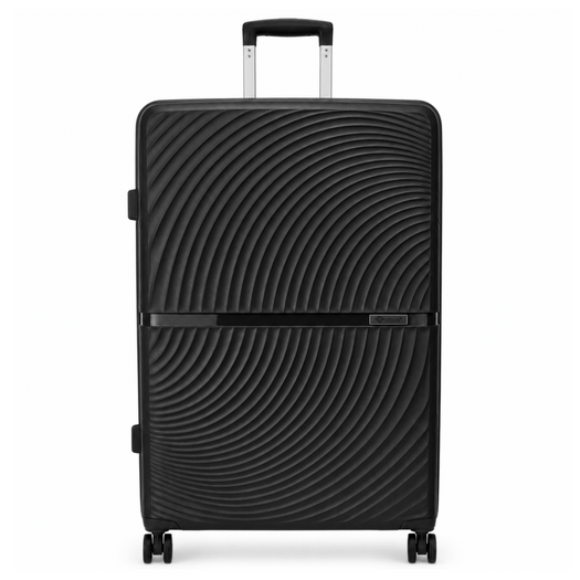 Extra-Large Solier XXL TORIDE 31  Black PP Suitcase