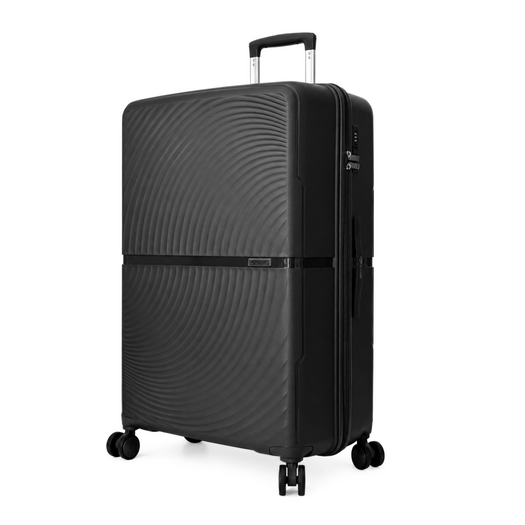 Extra-Large Solier XXL TORIDE 31  Black PP Suitcase