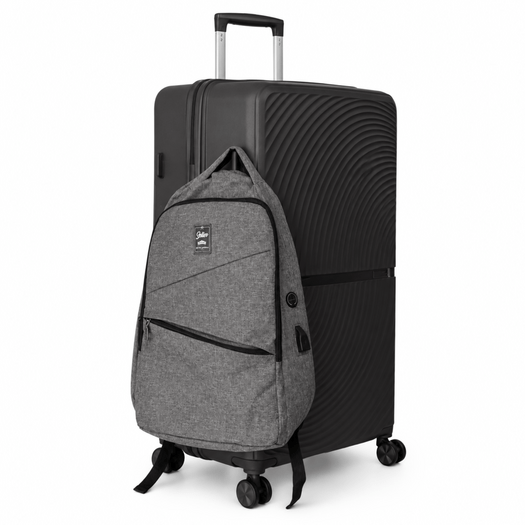 Extra-Large Solier XXL TORIDE 31  Black PP Suitcase