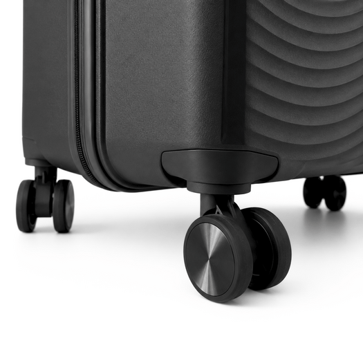 Extra-Large Solier XXL TORIDE 31  Black PP Suitcase