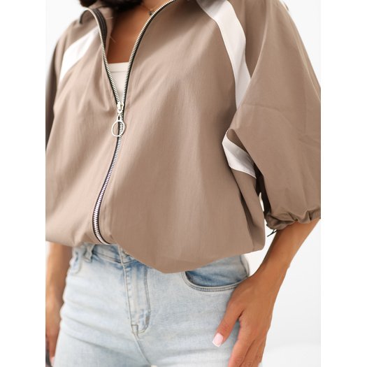 Bluza-MI-BL-K71751.94-ciemny bezowy