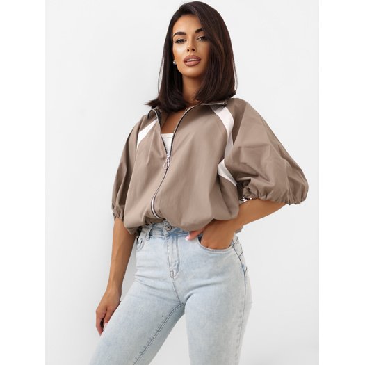 Bluza-MI-BL-K71751.94-ciemny bezowy