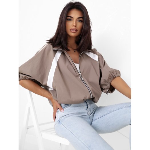 Bluza-MI-BL-K71751.94-ciemny bezowy