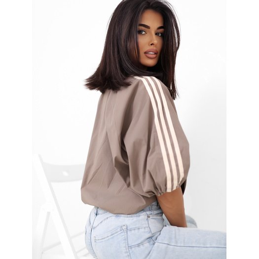 Bluza-MI-BL-K71751.94-ciemny bezowy