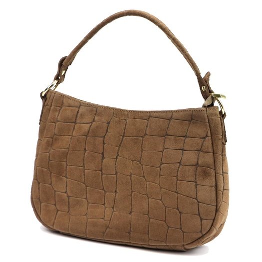 Women's Handbag Luka 24-085 CROCO GOLD
