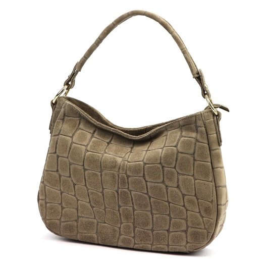 Women's Handbag Luka 24-085 CROCO GOLD