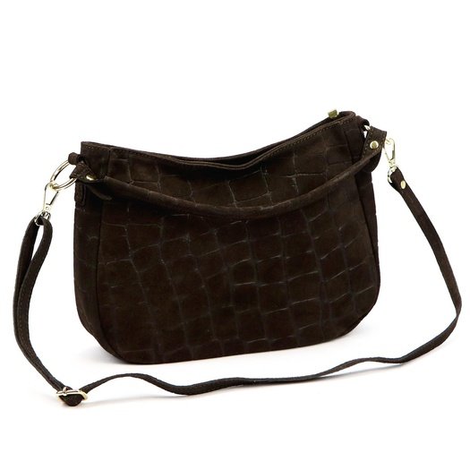 Women's Handbag Luka 24-085 CROCO GOLD