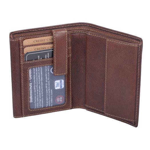 Kombinuota piniginė vyrams AVANCO 270-48-08 RFID - Ruda
