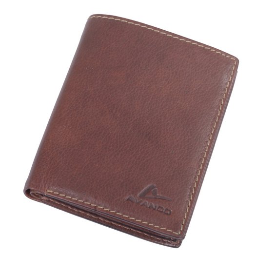 Kombinuota piniginė vyrams AVANCO 270-48-08 RFID - Ruda