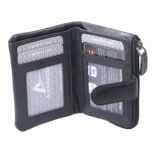 Piniginė vyrams AVANCO 501-30-01 RFID - Juoda