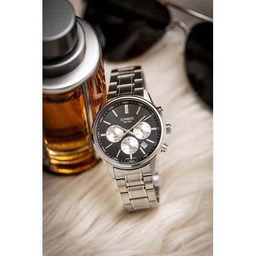 ZEGAREK MĘSKI CASIO MTP-E515D-1A (zd265a) + BOX