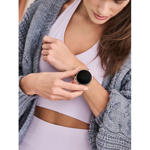 SMARTWATCH UNISEX G. Rossi r.gold/blue SW010-17 (sg005s)