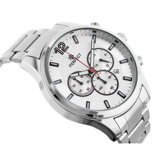 ZEGAREK MĘSKI PERFECT CH01M - CHRONORGAF (zp355a)
