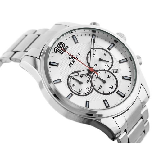 ZEGAREK MĘSKI PERFECT CH01M - CHRONORGAF (zp355a)