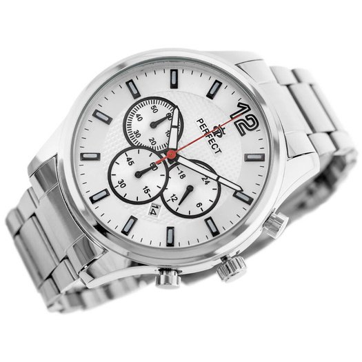 ZEGAREK MĘSKI PERFECT CH01M - CHRONORGAF (zp355a)