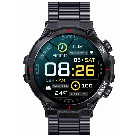 SMARTWATCH MĘSKI GRAVITY GT8-2 - z GPS (sg017b)